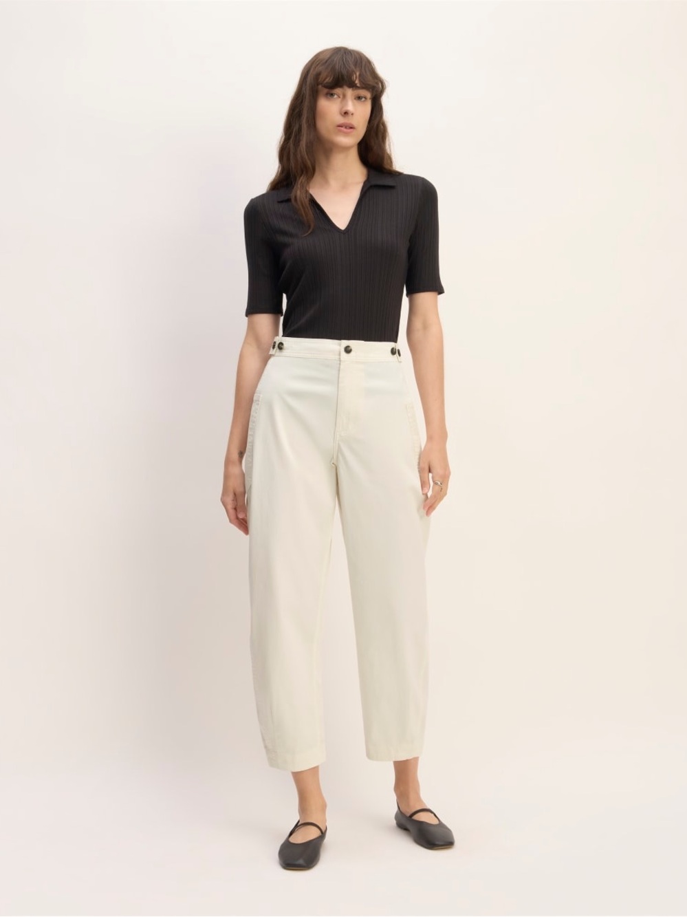 Everlane Fatigue Barrel Pant in Birch